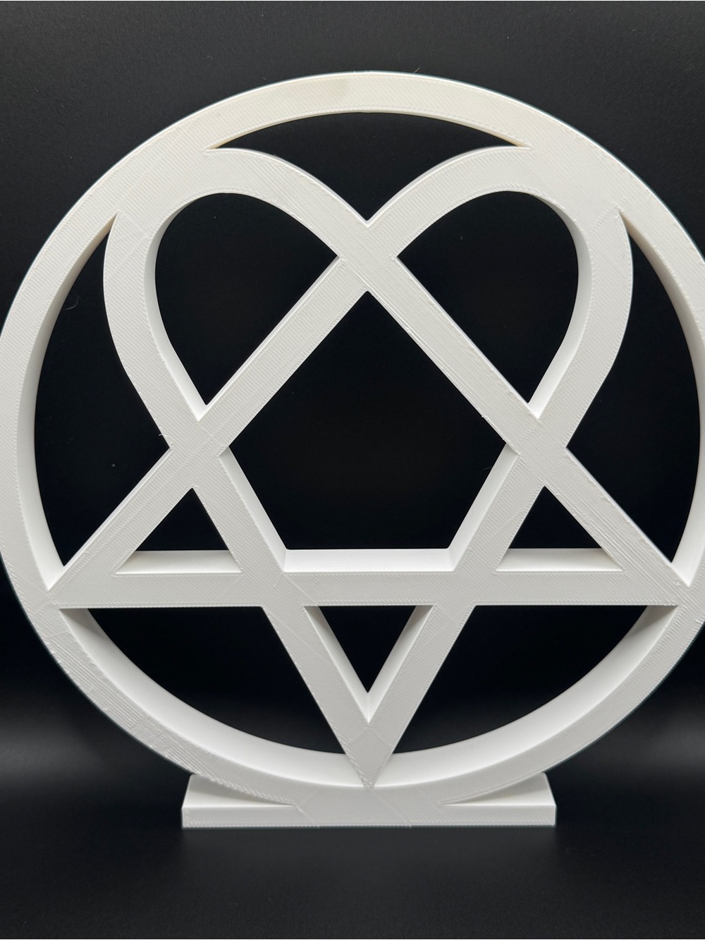 HIM Band Heartagram Table Decor